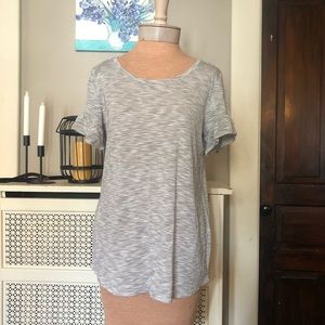 Maurice’s striped flutter sleeve top